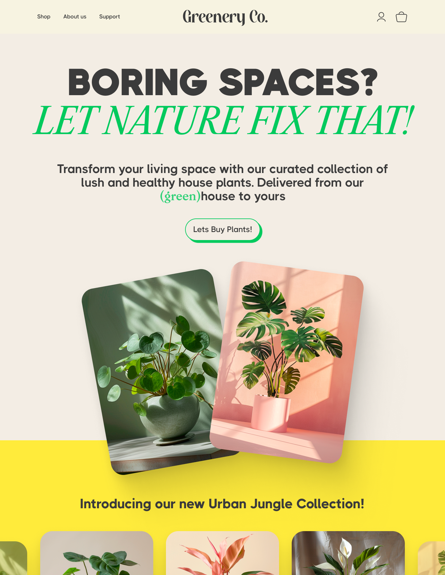 Greenery App